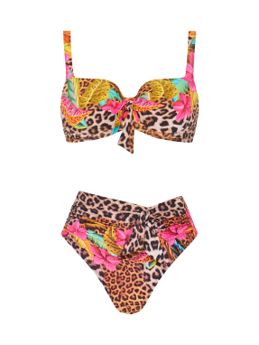 ΓΥΝΑΙΚΕΙΟ ΜΠΙΚΙΝΙ ΣΕΤ | Animal Print  EU 52