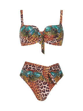 ΓΥΝΑΙΚΕΙΟ ΜΠΙΚΙΝΙ ΣΕΤ | Animal Print  EU 52