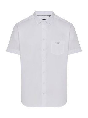 ΑΝΔΡΙΚΟ ΚΟΝΤΟΜΑΝΙΚΟ ΠΟΥΚΑΜΙΣΟ | Λευκό XL