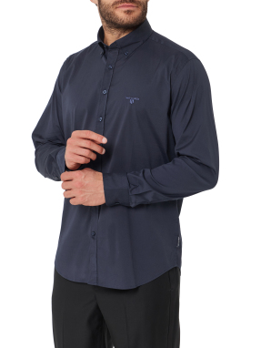 ΑΝΔΡΙΚΟ ΠΟΥΚΑΜΙΣΟ | Μπλε Σκούρο ΧL