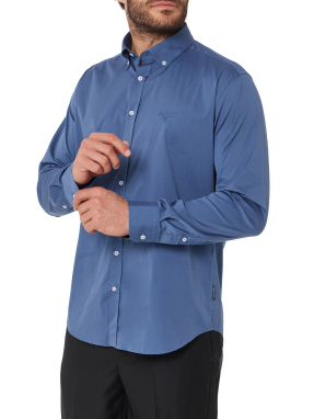 ΑΝΔΡΙΚΟ ΠΟΥΚΑΜΙΣΟ | Μπλε Ανοιχτό ΧL