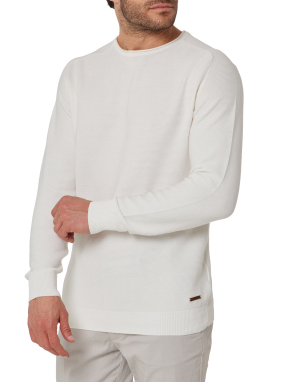 ΑΝΔΡΙΚΗ ΠΛΕΚΤΗ ΜΑΚΡΥΜΑΝΙΚΗ ΜΠΛΟΥΖΑ | Λευκό M