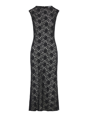 ΜΙΝΤΙ ΑΜΑΝΙΚΟ ΦΟΡΕΜΑ ΜΕ ΔΑΝΤΕΛΑ | Μαύρο 50