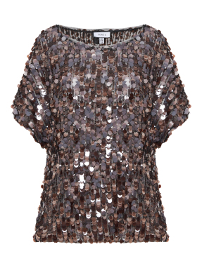 ΓΥΝΑΙΚΕΙΑ ΜΠΛΟΥΖΑ ΜΕ ΠΑΓΙΕΤΑ | Καφέ Σκούρο 56