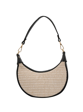 ΓΥΝΑΙΚΕΙΑ ΤΣΑΝΤΑ ΩΜΟΥ | Μαύρο-Μπεζ