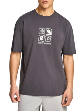 ΑΝΔΡΙΚΟ T-SHIRT | Ανθρακί L