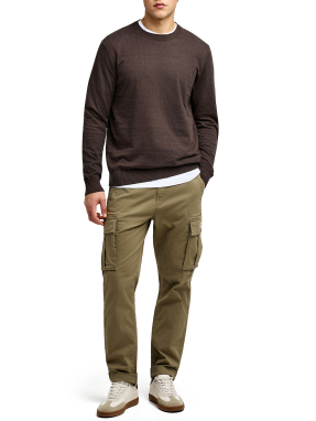 ΑΝΔΡΙΚΟ ΠΛΕΚΤΟ ΠΟΥΛΟΒΕΡ | Γκρι Σκούρο L