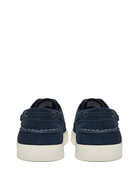 ΑΝΔΡΙΚΑ SUEDE BOAT SHOES | Μπλε Σκούρο 43