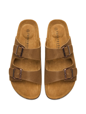 ΑΝΔΡΙΚΑ SUEDE ΣΑΝΔΑΛΙΑ | Μπεζ 44