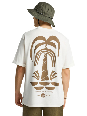 ΑΝΔΡΙΚΟ T-SHIRT | Εκρού XL