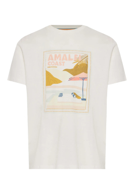 ΑΝΔΡΙΚΟ T-SHIRT ΜΕ ΤΥΠΩΜΑ | Εκρού M