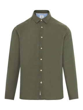 ΑΝΔΡΙΚΟ ΛΙΝΟ ΠΟΥΚΑΜΙΣΟ | Χακί M