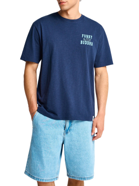 ΑΝΔΡΙΚΟ T-SHIRT | Μπλε Σκούρο XL