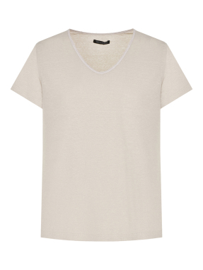 ΓΥΝΑΙΚΕΙΟ T-SHIRT | Εκρού XS