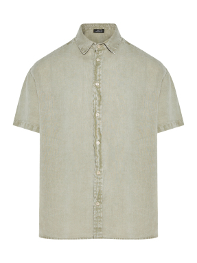 ΑΝΔΡΙΚΟ ΠΟΥΚΑΜΙΣΟ | Γκρι Ανοιχτό XXL