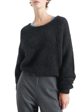 ΓΥΝΑΙΚΕΙΟ ΠΟΥΛΟΒΕΡ NIBY | Μαύρο M