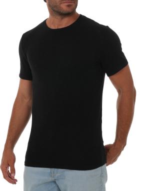 ΑΝΔΡΙΚΟ T-SHIRT | Μαύρο XXL