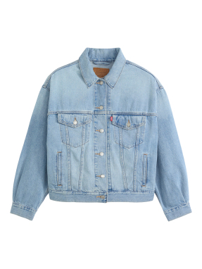 ΓΥΝΑΙΚΕΙΟ DENIM 90S TRUCKER JACKET | Γαλάζιο XS