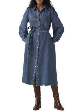 ΜΙΝΤΙ DENIM ΦΟΡΕΜΑ | Μπλε S