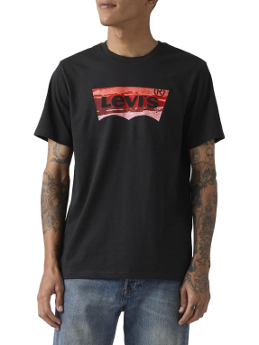 ΑΝΔΡΙΚΟ T-SHIRT ΜΕ ΛΟΓΟΤΥΠΟ | Μαύρο M