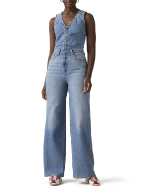 ΓΥΝΑΙΚΕΙΑ DENIM ΟΛΟΣΩΜΗ ΦΟΡΜΑ | Γαλάζιο 28