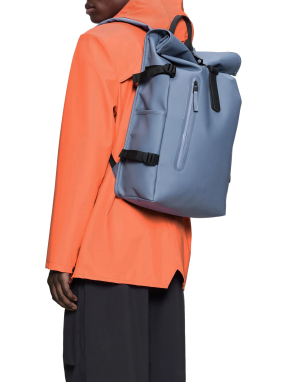 UNISEX ΣΑΚΙΔΙΟ ΠΛΑΤΗΣ ROLLTOP LARGE | Γαλάζιο