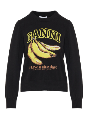 ΓΥΝΑΙΚΕΙΑ ΜΠΛΟΥΖΑ BANANA | Μαύρο XS