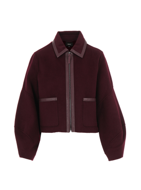ΓΥΝΑΙΚΕΙΟ JACKET | Μπορντό  S