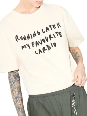 ΓΥΝΑΙΚΕΙΟ T-SHIRT | Εκρού L