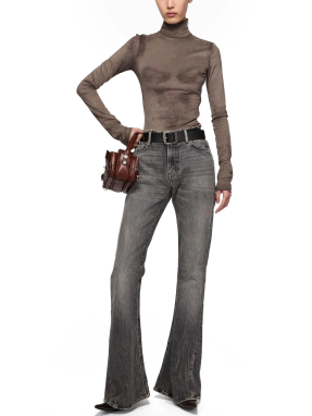 ΓΥΝΑΙΚΕΙΟ DENIM ΠΑΝΤΕΛΟΝΙ | Γκρι Σκούρο S