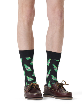 UNISEX ΚΑΛΤΣΕΣ BEER | Μαύρο 41/46