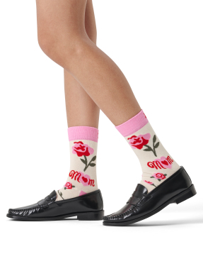 ΓΥΝΑΙΚΕΙΕΣ ΚΑΛΤΣΕΣ MOΜ'S FLOWER | Μπεζ 36/40