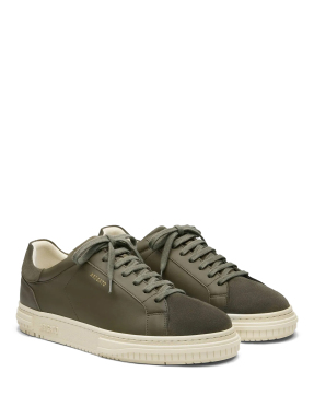 ΑΝΔΡΙΚΑ ΔΕΡΜΑΤΙΝΑ SNEAKERS ATLAS | Χακί 46