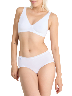 ΓΥΝΑΙΚΕΙΟ ΕΣΩΡΟΥΧΟ BASIC MIDI | Λευκό EU 48