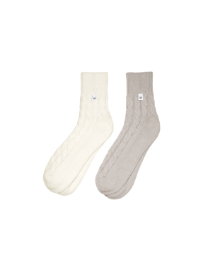 ΓΥΝΑΙΚΕΙΟ ΣΕΤ ΚΑΛΤΣΕΣ ACCESSORIES 2 PACK SOCKS | Μπεζ  ONE SIZE