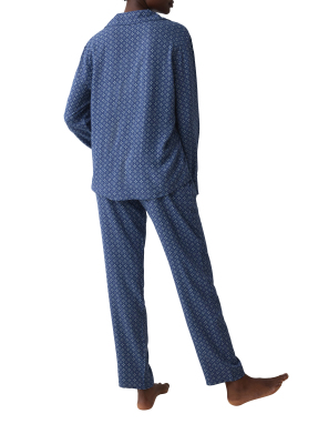 ΓΥΝΑΙΚΕΙΟ ΣΕΤ ΠΙΤΖΑΜΕΣ BOYFRIEND FIT PW 03 | Μπλε  EU 42