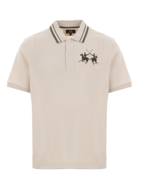 ΑΝΔΡΙΚΗ POLO ΜΠΛΟΥΖΑ | Μπεζ XXL