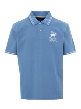 ΑΝΔΡΙΚΗ POLO ΜΠΛΟΥΖΑ | Γαλάζιο XL