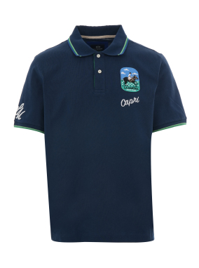 ΑΝΔΡΙΚΗ POLO ΜΠΛΟΥΖΑ | Μπλε Σκούρο L