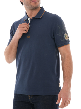 ΑΝΔΡΙΚΗ POLO ΜΠΛΟΥΖΑ | Μπλε Σκούρο L