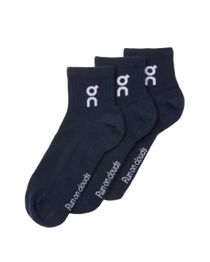 ΑΘΛΗΤΙΚΕΣ ΚΑΛΤΣΕΣ LOGO SOCK MID 3ΤΜΧ | Μπλε Σκούρο 43/46