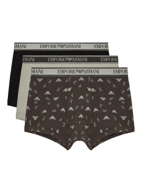 ΑΝΔΡΙΚΑ ΕΣΩΡΟΥΧΑ BOXER 3ΤΜΧ | Καφέ Σκούρο XXL