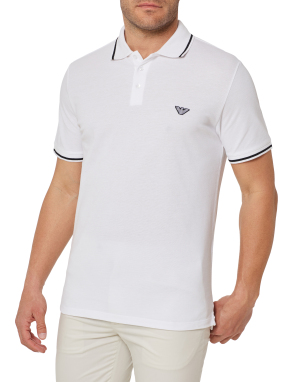 ΑΝΔΡΙΚΗ POLO ΜΠΛΟΥΖΑ | Λευκό XXL