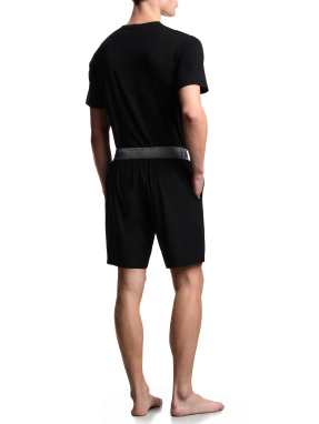 ΑΝΔΡΙΚΟ ΣΕΤ ΠΙΤΖΑΜΕΣ | Μαύρο XL