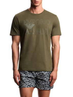 ΑΝΔΡΙΚΟ BEACHWEAR T-SHIRT | Χακί XL