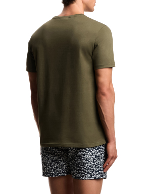 ΑΝΔΡΙΚΟ BEACHWEAR T-SHIRT | Χακί XL