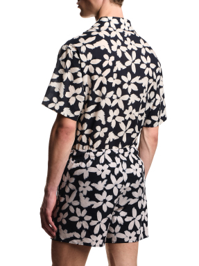 ΑΝΔΡΙΚΟ FLORAL ΜΑΓΙΟ | Μπλε Σκούρο M