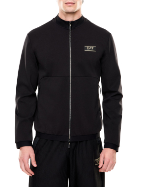 ΑΝΔΡΙΚΗ ΖΑΚΕΤΑ ΜΕ ΛΟΓΟΤΥΠΟ | Μαύρο L