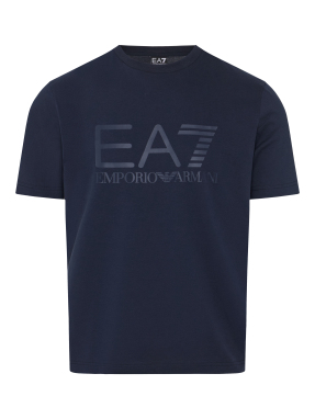 ΑΝΔΡΙΚΟ T-SHIRT ΜΕ ΛΟΓΟΤΥΠΟ | Μπλε Σκούρο XXL