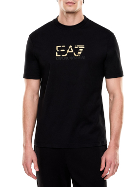 ΑΝΔΡΙΚΟ T-SHIRT ΜΕ ΛΟΓΟΤΥΠΟ | Μαύρο M